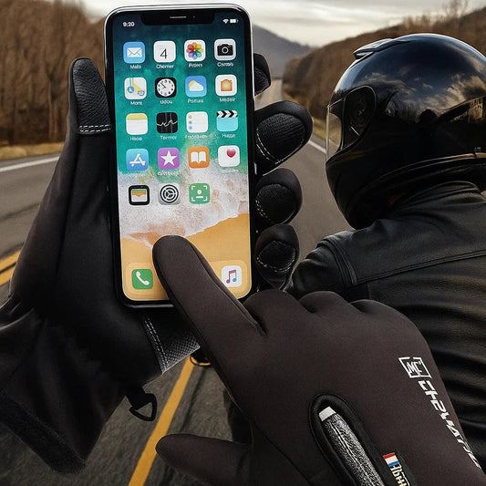 Gants Thermiques Touchscreen imperméable Noir Seasoneva